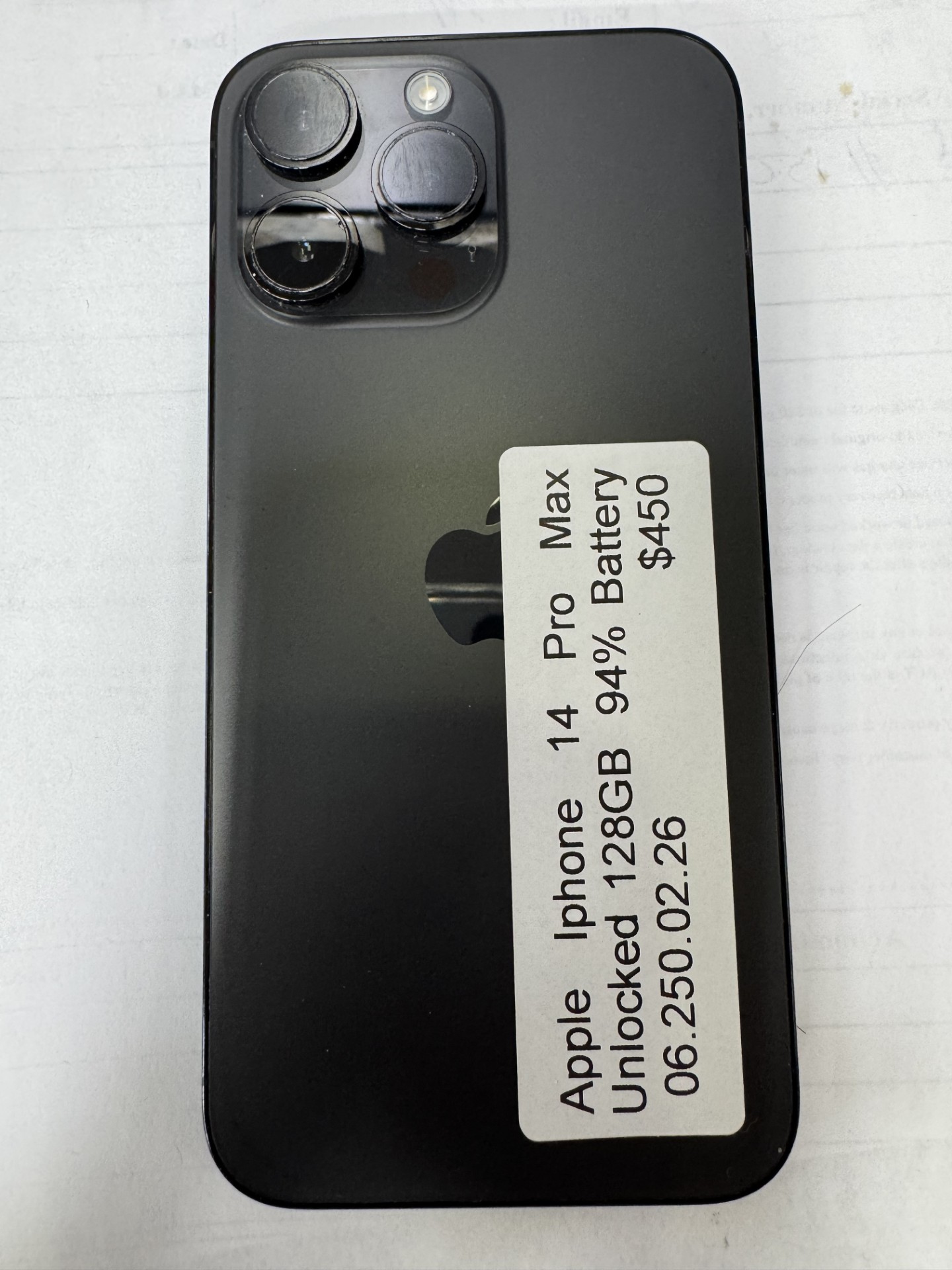 Apple Iphone 14 PRO MAX 128GB Unlocked